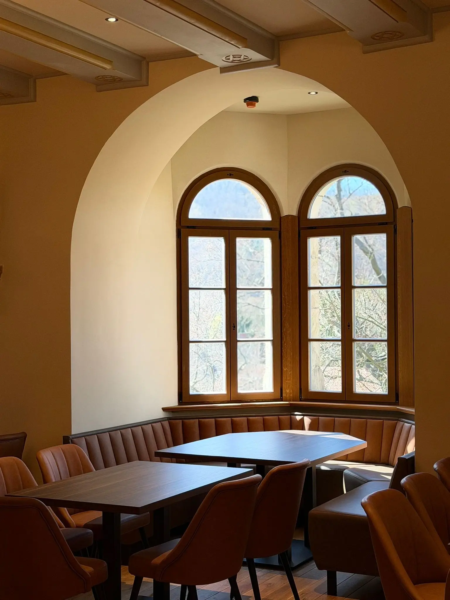 Theke im Restaurant Olympia am Schloss